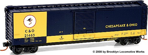 C&O Chessie System - Box, Long - Chessie Cameo Series - Micro-Trains 031 00 073